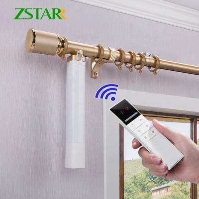 China Modern Battery Power Motorized Curtain Rods Set Alexa Smart Home Motorized Curtain Poles For Home for sale