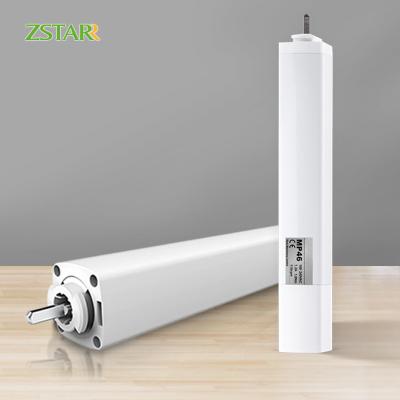 China Traditional wifi Google voice control smart home TUYA intelligence motorized curtain motor electric curtain and track curtain roman motor for sale