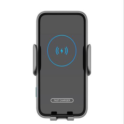 China 2021 new products electric car mobile phone car wireless charger with holder for mobile phones for sale