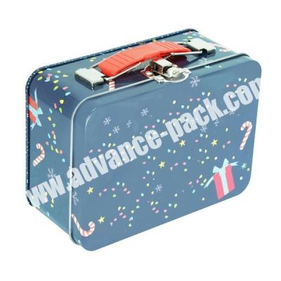 China Household Products custom printed mini metal lunch tin box for kids for sale