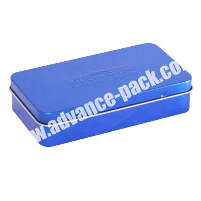 China Household Products Customized Metal Rectangle Gift Packing Tin Box for sale