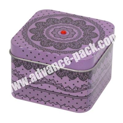 China Household Products Metal Chocolate Box Cookie Can Rectangle Big Tin Box Biscuit Packaging for sale