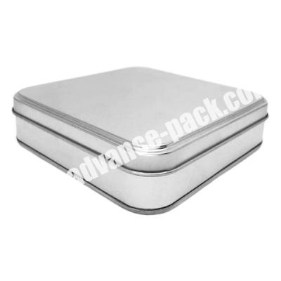 China Household Products Customized Matte Surface Aluminum Candy box Cake Metal Tin Box for sale