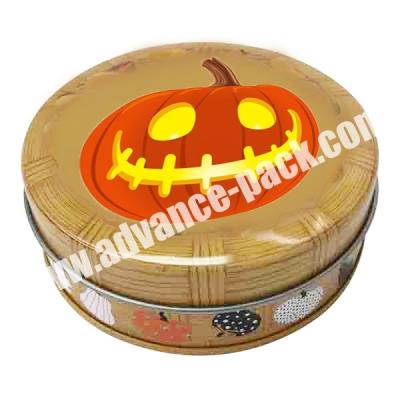 China Household Products Tin Box Hight Quality Round Sweet Box Chewing Gum Tin For Gift Packaging Box for sale