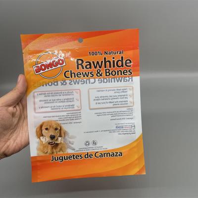 China Custom Dog Food Barrier Treat Bag Smell Proof Seal Clear Plastic Pet Treat Bag Resealed Packaging Pet Food Pouch eating for sale