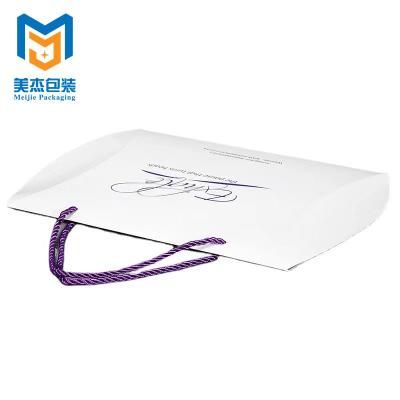 China Recyclable Wholesale Custom Hair Pillow Boxes Paper Wig Packaging Box For Hair Extension Packaging for sale