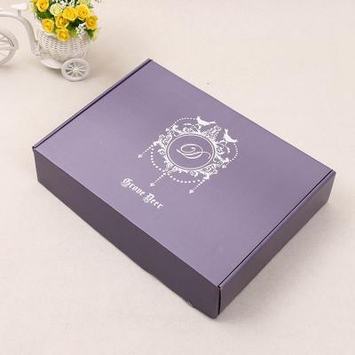 China Handmade Eco - Friendly Custom Design Kraft Paper Packaging Cardboard Boxes Corrugated For Shipping for sale