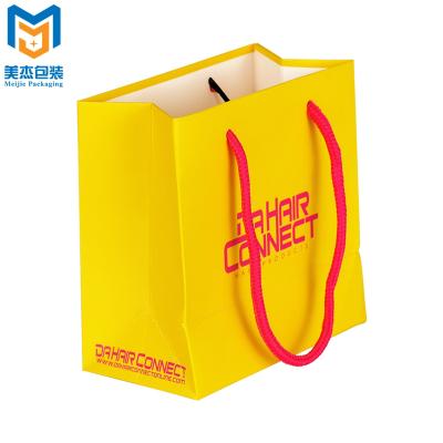 China High Quality Handmade Shenzhen Paper Bag Manufacturer Logo Printed Brand Paper Bag With Handle for sale