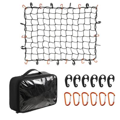 China Durable Motorcycle Helmet Net Mesh For Storage Carrier Bags Cargo Net For Motorcycles for sale