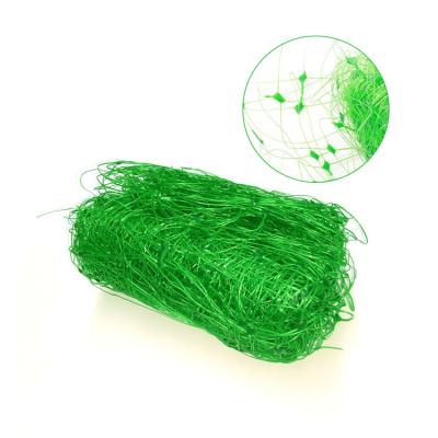 China Tomato Plant Support Knotless UV Treated Mesh Extruded Plant Netting White pp for sale