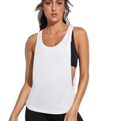 China Breathable Yoga Wear Workout Tops Wholesale Women Gym Tank Top for sale