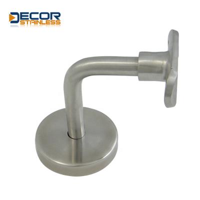 China Modern Satin Finish Handrail Bracket Removable Hardware Fitting for sale