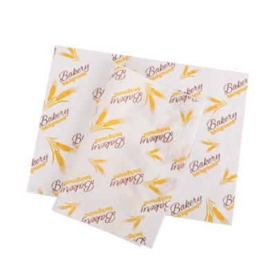 China Waterproof 100 Pieces New Style Food Grade Hamburger Foods Wrapping Disposable Tissue Paper Hot Selling for sale