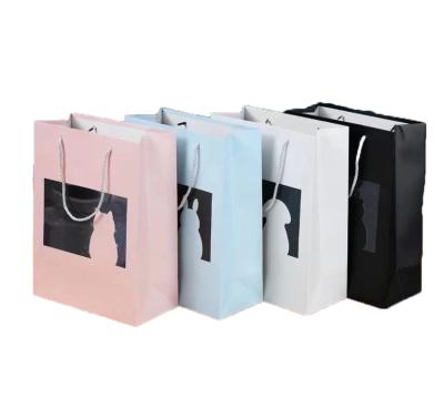 China Factory Price Recyclable Cheap Wholesale Paper Package Gift Bags Custom Logo Custom Paper Bag for sale