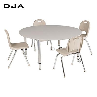 China Modern Adjustable Student Desk Study Furniture Elemnetary Mobile Study Table and Chair Kids Home Furniture for sale