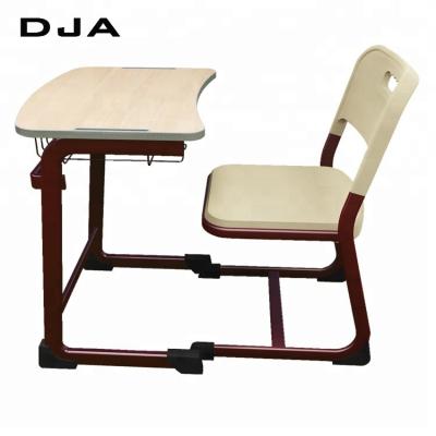 China Commercial Furniture Dubai Wholesale Used Ergonomic Plastic Standard Size Primary Middle School Classroom Student Furniture Desk And Chair for sale