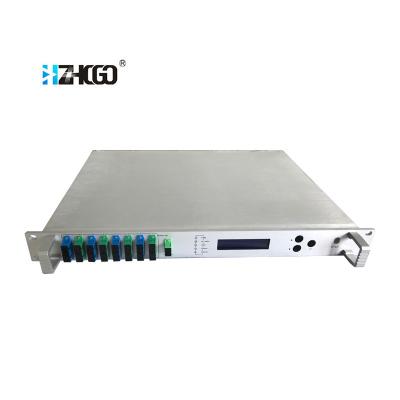 China CATV 1550 WDM Pon EDFA Network Optical Amplifier 8*22dbm 1550nm EDFA 1310 1490 for sale