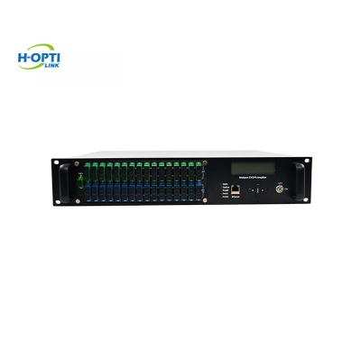 China FTTH FTTxFTTB Network 1550nm CATV EDFA Port WDM 32 23dbm for sale