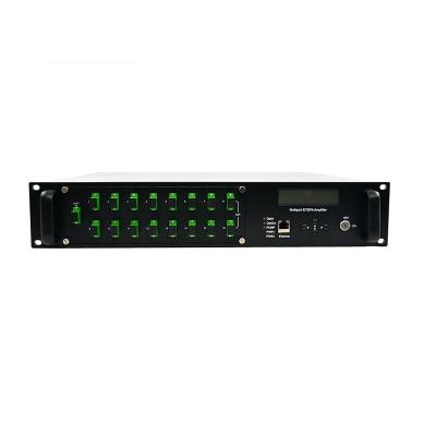 China FTTH FTTxFTTB Network EDFA CATV 16 Port EDFA 23dbm Optical 16x23 for sale