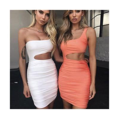 China New High Quality Breathable Lady Elegant Bodycon Casual Women's Slim Fit Dresses Lady Striped Sexy Fashion Dress for sale