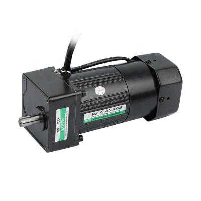 China CHENGGANG AC 90W Brake Gear Motor Reversible Reduction Motor With High Torque Gear Motor 5RK90GU-CMF for sale