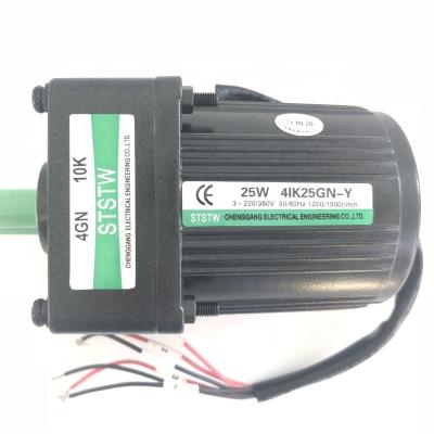 China 25W Three Phase Induction Gear Motor 4IK25GN-Y for sale