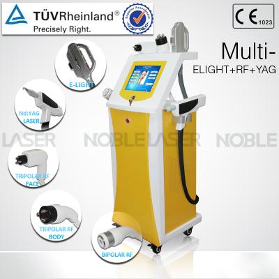 China mutil funcation E-Light+RF+tattoo laser \ SHR hair removal beauty salon equipment (3X-A) for sale