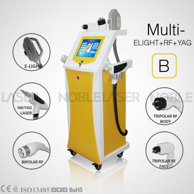 China mutil funcation E-Light+RF+ cavitation SHR hair removal beauty salon equipment (3X-A) for sale