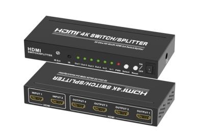 China SP-124A, HDMI1.4V 2x4 Switch Splitter for sale