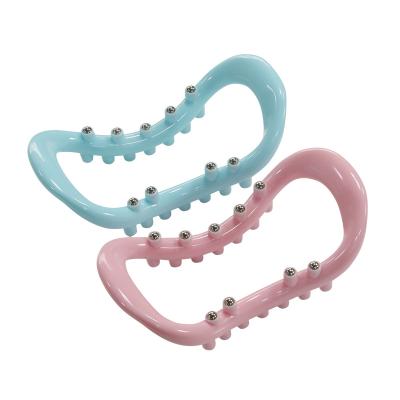 China Magnet Massage Home Gym Open Shoulders Support Equipment Women Loop Yoga Pilates Ring Magic Fitness Circle Sports Exercise Workout 220mm for sale