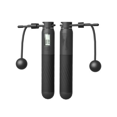 China Digital Count LED Display Smart Sport Digital Skipping Rope Counter Ball Bearing Wireless Jump Rope Fitness Equipment for sale