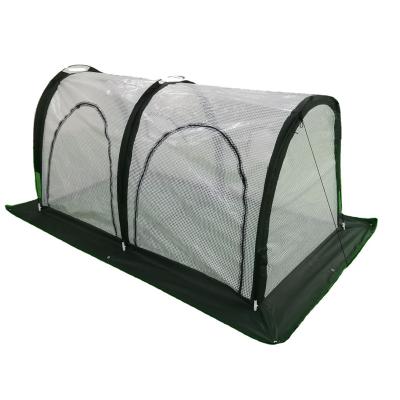 China ECO-FRIENDLY Mini Type Portable Poly Grow Sturdy And Durable Plant Tunnel Cover For Winter Flower Protector for sale