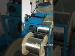 Cable extrusion line