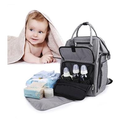 China Backpack Wholesale Hot Baby Diaper Bag With Changing Station Baby Diaper Bag Travel 2022 Baby Diaper Bag for sale