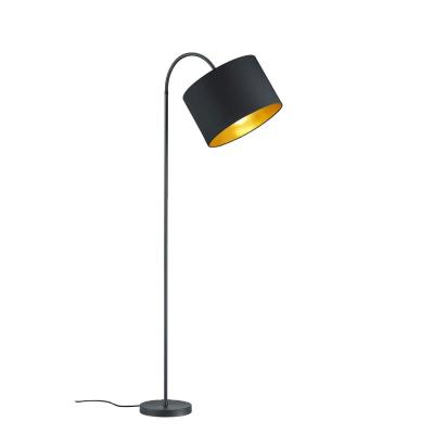 China Floor Lamps Representing EEA Professional Living Room Industry Professional Arc Corner Light Stand Hotel Nordic Modern Black Floor Lamps for sale