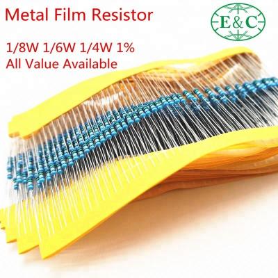 China Resistor 1/8W 1/6W 1/4W 0.125W 0.25W 10KR 10Kohm 10K Ohm Metal Film Tolerance 1% 10KR for sale