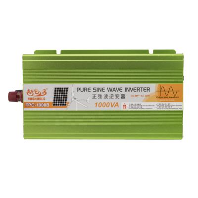 China 5V 1A USB Output Sunchonglic Inverter 1000w 24v 220v 24 Volt 1000 Watt Off Grid Pure Sine Wave Power Inverter for sale