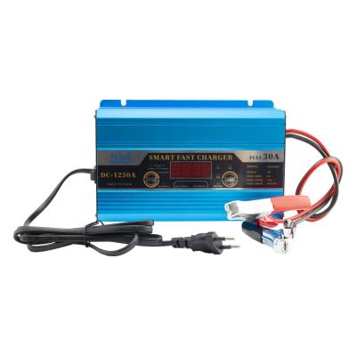 China Sunchonglic 12v 30a lead acid/air to ground missile/gel battery 30 amp automatic car battery charger for lead acid battery for sale