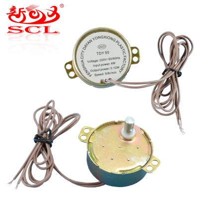 China Sunchonglic Good Quality 220V Electric Fan Explosion Proof Fan Motor 5/6R/min 4W Synchronous Motor for sale