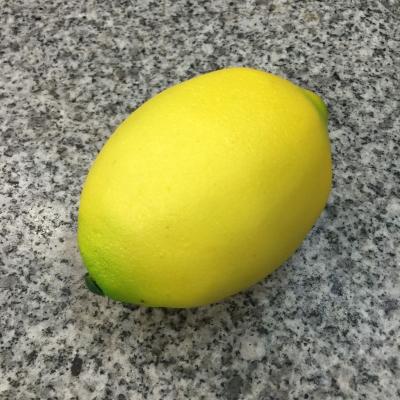 China High quality minimalist artificial lemon moss simulation fruit fake fruit decoration for home for sale