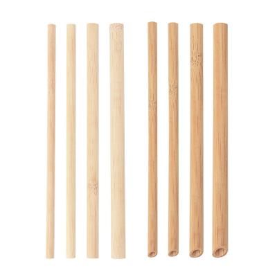 China Amazon Modern Hot Sale Drinking Straw Bamboo Logo Customized Natural Bamboo Straw for sale