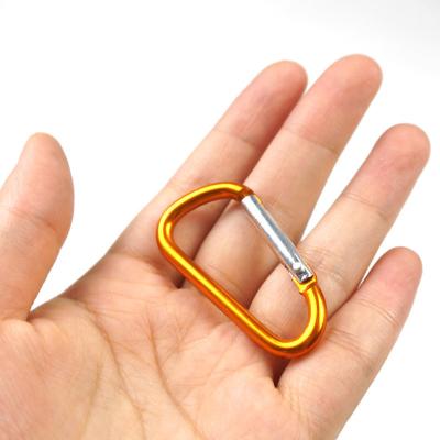 China 2022 Heavy Industry New Arrival Small Snap Aluminum Alloy Carabiner Hooks for sale