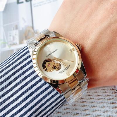 China Hot Selling Rollexables Automatic Date Mens 904L Stainless Steel Sapphire Mirror Glass Men's Watch for sale