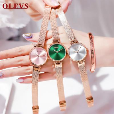 China Olevs Brand Quartz Watch Fashion Student Stats Wind Waterproof Ladies Watch Water Resistant Ladies Watch for sale