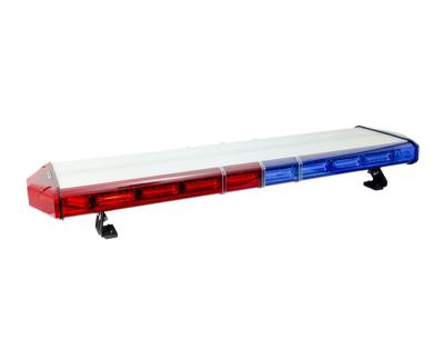 China Vehicles light bar 47 inch emergency lightbar font normal amber emergency amber warning lightbar DC12V for sale