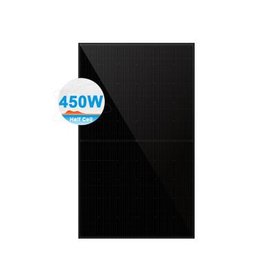 China Solar Panel System Centant 182mm all half cut solar fotovoltaica 400w solar energia de painel 450w 460w 470w mono solar panel perc black for sale