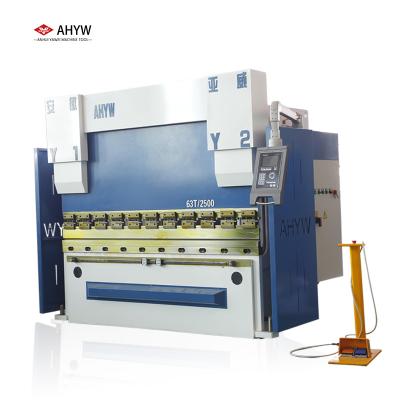 China Sheet Angle Bending CNC 63T2500 Hydraulic Press Brake Bending Machine On Sale for sale