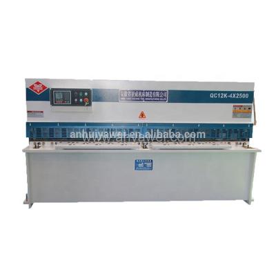 China QC12Y-4x4000 restaurant aluminum plate shearing machine. Metal Sheet Cutting Equipment For Sale for sale