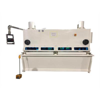 China Garment Shops Guillotine Shear Slitter Model QC11K 16X4000 for sale