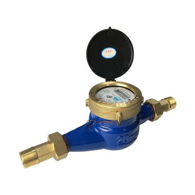 China One of four brands of household engineering quality brass digital water meter LXSY -15-50B China brand for sale